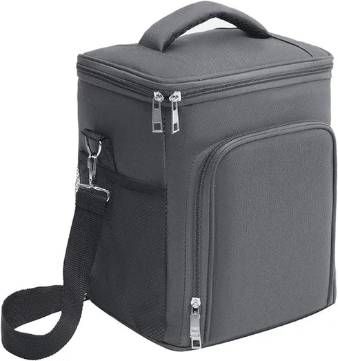 11L!2 Compartment Lunch Box,2 Deck/Dual Compartment/2 Compartments/Double Deck Insulated Lunch Bag Box,Lunch Box for Men/Women,Lunch Bag for Women/Men,Reusable Bag,Beach Cooler Bag