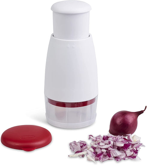Zyliss Zick Food Chopper, 9", White