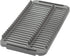 Umbra Udry Rack and Microfiber Dish Drying Mat-Space-Saving Lightweight Design Folds Up for Easy Storage, Standard w, Charcoal