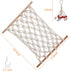 2PCS Macrame Fruit Hammock for Kitchen Under Cabinet, Hanging Fruit Hammock With Banana Hanger Hook Hanging Fruit Basket for Fruits Veggies