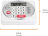 MARATHON 100 Hour Direct Entry Digital Tabletop Timer - Batteries Included (White/Silver)