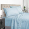 EaseHome Queen Size Sheets Set - Extra Soft Luxury Brushed Microfiber Queen Bed Sheets with 15 inch Deep Pocket - Comforterble Wrinkle Fade and Hypoallergenic- 4 Piece (Queen,Lake Blue)