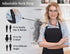 Cotton Blended Extra Large XXL Aprons for Women / Men with 2 Pockets for Cooking, Kitchen, Barber, Gardening, BBQ, Chef Apron