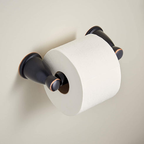 Franklin Brass Kinla Toilet Paper Holder, Delta Oil Rubbed Bronze, Bathroom Accessories, KIN50-OB1 6.75 x 3.25 x 2.13 Inches