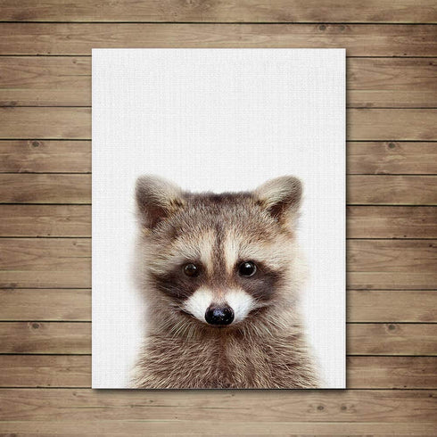 Baby Animal Posters and Prints - EPHANY ART - Rabbite Deer Fox Canvas Painting Nursery Pig Wall Art, Piglet Print Wall Art Nordic Picture Kids Room Decoration YMX014 (8"x10"(20x25cm))