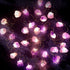 Decorative String Lights, Fluorite Amethyst String Lights Natural Crystal Light 10 ft 30 LEDs Fairy String Light Dreamy Crystal Decoration with USB and Battery Powered for Bedroom (Purple Amethyst)