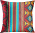 ArtSocket Set of 4 Throw Pillow Covers South Southwest Western Tribal Red Native American Home Cultural Geometric Hue Country Decorative Pillow Cases Home Decor Square 18x18 Inches Pillowcases