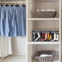 QTBOOM Hat Organizer Gray 2 Packs For Closet Cap Closet Organizer And Storage, Hat Storage For Baseball Caps, Hat Holder Rack With 2 Carry Handles Portable Cap Storage Bag, Hold Up To 40 Hats