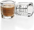 Espresso Shot Glass Liquid Heavy Sturdy Glass Shot Glasses Measuring cup Wine Glass 6 Pack 2oz/60ml By BCnmviku (Sturdy 6Pack)