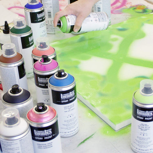 Liquitex Professional Spray Paint, Brilliant Blue, 400ml Can