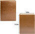 Golden State Art, 4x6 Photo Album Floral Faux Leather 300 Pockets Picture With Memo Large Capacity Used for Family Wedding Anniversary Vacation Christmas Baby (Brown)