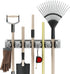 Shovel, Rake and Tool Holder with Hooks- Wall Mounted Organizer for Garage, Closet, or Shed-Hang Home and Garden Tools-Space Saving Rack by Stalwart
