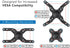 Mount-It! TV Wall Mount Monitor Bracket with Full Motion Articulating Tilt Arm, 15" Extension Arm Fits 17 19 20 22 23 24 26 27 28 29 30 32 35 37 39 42 47 LCD LED Displays up to VESA 200x200