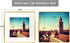Golden State Art, 12x12 Aluminum Photo Frame with Ivory Mat for 8x8 Pictures - Sawtooth Hangers, Spring Clips - Wall Mounting - Real Glass - Metal Frame (Gold, 1-Pack)