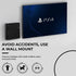 HumanCentric PS4 Mount (Black) | Mount on The Wall or on The Back of The TV | Patent Pending
