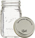 Jarden Ball 4PK 4OZ Mini Jars, 4 Pack, Plain
