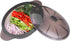 Microwave Steamer Collapsible Bowl-Silicone Steamer with Handle & Lid for Meal Prep with Detachable Partition, Easy to Store, BPA Free?Microwave Cookware, Freezer & Dishwasher Safe, Black