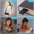 Vekkia Bookmark Book Light, Clip on Reading Lights for Books in Bed, Infinite Brightness Levels, Soft Light Easy for Eyes, Built-in USB Cable Easy Charge. Perfect for Avid Readers