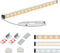 LED Under Cabinet Lighting, Dimmable Led Light Bar with ON/Off Switch - Memory Function | 3 Color Temperature(2700-6500K) | Adjustable Brightness - 14.5 Inch with UBS Plug, Desk Light for Home Office