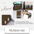 Joywell Sofa Armrest Organizer Remote Control Holder for Recliner Couch, Arm Chair Caddy with 5 Pockets for Magazine, Tablet, Phone, iPad, Coffee