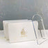 Lacupella Fondant Smoother Tool With Handle Clear Acrylic Transparent Easy Glide For Gum Paste Smoothing (Rectangle Tip)