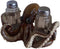 Comfy Hour Western Retro Collection 3" Octopus Salt and Pepper Bottle Holder, Polyresin