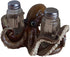 Comfy Hour Western Retro Collection 3" Octopus Salt and Pepper Bottle Holder, Polyresin