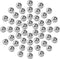 Four Brothers Replacement Balls for Crossfire Game - 9mm Balls - 50 Pack (Non-Magnetic)