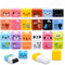 Sooez 12 Pack Pencil Erasers, Cute Erases Pencil Eraser with Clean up Roller Pencil Eraser Shaving Roller Case Erasers for Party Favors Gift Supplies