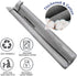 Holikme Twin Door Draft Stopper Weather Stripping Window Breeze Blocker Adjustable Door Sweeps 34inch Grey