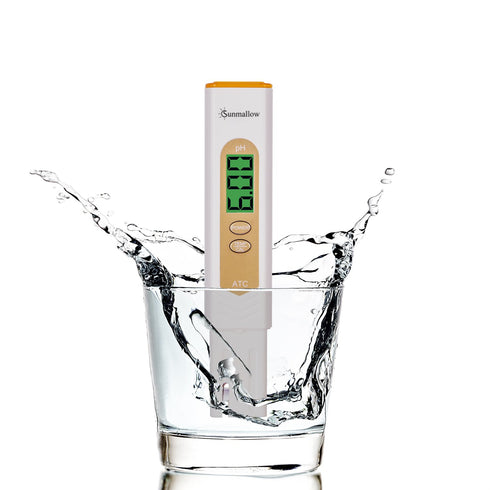 pH Meter & Temperature Meter. Range: pH 0.00 to 14.00. Precision ± 0.01pH. Large Easy to Read LCD Screen. 6 Free Calibration Powders and a Chamois Cloth.