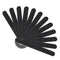 12Pcs Coarse Nail File Set Professional, Emery Boards for Nails 100/180 Grit, Heavy Duty Nail Files for Acrylic/Gel/Natural Nails, Large Nail Filer for Home and Salon Use