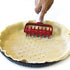 AooBaBa 4 Pieces Pizza Tools Set incl Dough Cutter Roller Docker and Pizza Cutter Wheel, Pastry Pizza Pie Roller Rolling Pins and Time-Saver Pizza Dough Docker(4 pcs)