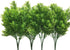 CATTREE Artificial Shrubs Bushes, Plastic Fern Leaves Simulation Faux Grass Realistic Fake Plants Wedding Indoor Outdoor Home Garden Verandah Kitchen Table Centerpieces Arrangements Decoration 4 pcs