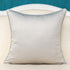 Alerfa 20 x 20 Inch Silver Gray White Geometric Striped Gold Leather Patchwork Velvet Cushion Case Luxury Modern Lumbar Throw Pillow Cover Decorative Pillow for Couch Sofa Living Room Bedroom Car