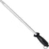 Honing Steel Knife Sharpening Rod 12 inches, Premium Carbon Steel Knife Sharpener Stick, Easy to Use Honer for Knives and Rod Sharpeners - Daily Maintenance