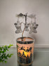 Rotary Tea Light Carousel Angel Votive Candle Holders Spinning Tealight Holders Christmas Decoration for Home Tabel Centrepieces Gift for Wedding Wife Kids Birthday(Boots)