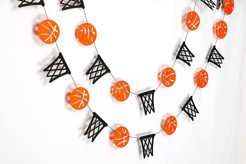 Seyal® Birthday Party Decoration - Basketball and basket Garland - birthday decorations,party decorations,party d©cor,creative decoration