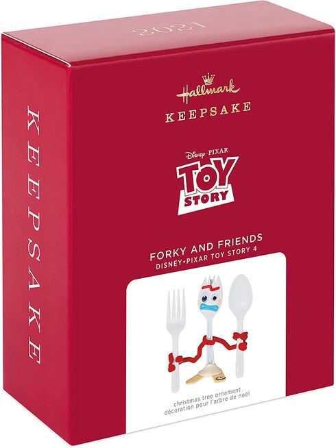 Hallmark Keepsake Christmas Ornament 2021, Disney/Pixar Toy Story 4 Forky and Friends