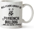 French Bulldog Mom Gifts Mug For Christmas Women Men Dad Decor Lover Decorations Stuff I Love French Bulldog Coffee Accessories Talking Art Apparel Funny Birthday Gift Products Dog Coffee Cup Mugs
