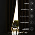 JSFLY Blackout Curtains for Bedroom Thermal Insulated Solid Grommet Window Drapes for Living Room , Set of 2 Curtain Panels 52 W x 84 L inch Long Navy