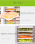 JCXivan Produce Saver Storage Containers with Lids,Set of 4 Refrigerator Organizer Bins,LeakProof Food,BPA Free Plastic,Use in Snacks ,chopped salad and Fruit,Stackable