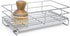 HandyHomeConcepts Sponge Holder For Sink Large Sink Caddy Kitchen Soap Tray Dish Soap Caddy Kitchen Bathroom Sink Organizer Brush Holder - 9x5x3" (not incl. Soaps, Brush, Sponge, Towel)