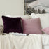 MIULEE Pack of 2 Velvet Pillow Covers Decorative Square Pillowcase Soft Solid Black Cushion Case for Sofa Bedroom Car 22 x 22 Inch 55 x 55 cm