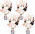 Konsait Rose Gold 80th Birthday Centerpiece Sticks-80th Birthday Table Toppers -Birthday Party Decorations Accessories-80 Fabulous -Bday Party Cheers to 80 Years Birthday Party Favor Supplies
