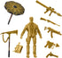 Fortnite Hot Drop1 Figure Pack, with 4-inch Midas-Gold Figure, Harvesting Tool, Umbrella, Back Bling, and Weapons