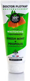 Dr Plotkas Natural Fluoride Free Whitening Toothpaste by Mouthwatchers | Organic Propolis and Fresh Organic Mint | Sensitive Teeth and Gums | | 3 Oz. Tube
