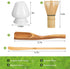 Marce Matcha Set- Matcha Whisk (Bamboo Whisk), Matcha Spoon, Matcha Scoop, Matcha Whisk Stand (Chasen Holder) - Matcha Tea Set - The Perfect Handmade Matcha Kit for Japanese Matcha Tea Preparation