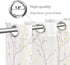 Curtains Semi Sheer Window Curtains Tree Branches Drapes Linen Panels Grommet Window Curtains for Bedroom, Living Room, Laundry, Nursery 50 — 63 Inches 2 Panels White Yellow and Gray