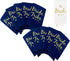 Bride Tribe Bachelorette Party Skinny Can Sleeves - Insulated Neoprene Drink Holders, Fit Slim Spiked Hard Seltzer Beer Cans Bridal Shower Decorations, Supplies, Favors (Navy Blue)